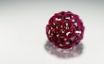 Tapety na plochu - Dark Red 3D Ball